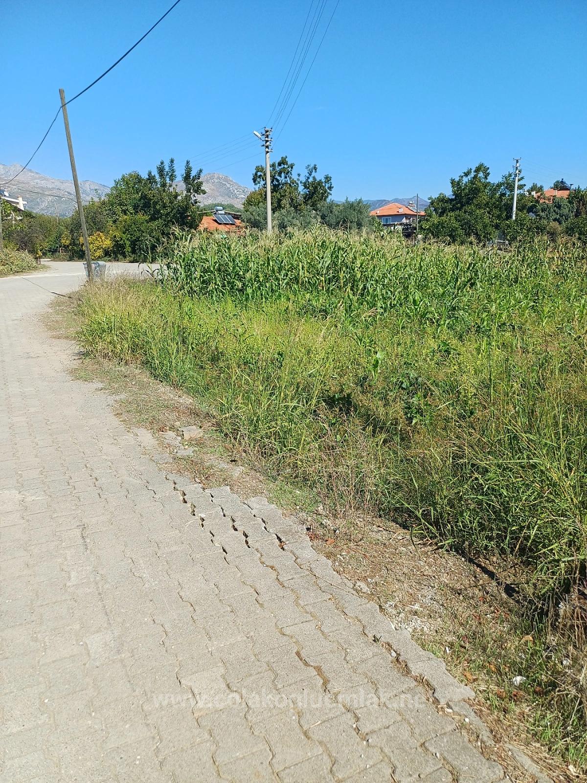 577 M2 Grundstück Zum Verkauf Im Nachbarschaftszentrum Köyceğiz Beyobası