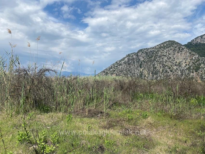 23.990 M² Großes Freistehendes Grundstück Zum Verkauf Im Stadtteil Ortaca Dalyan