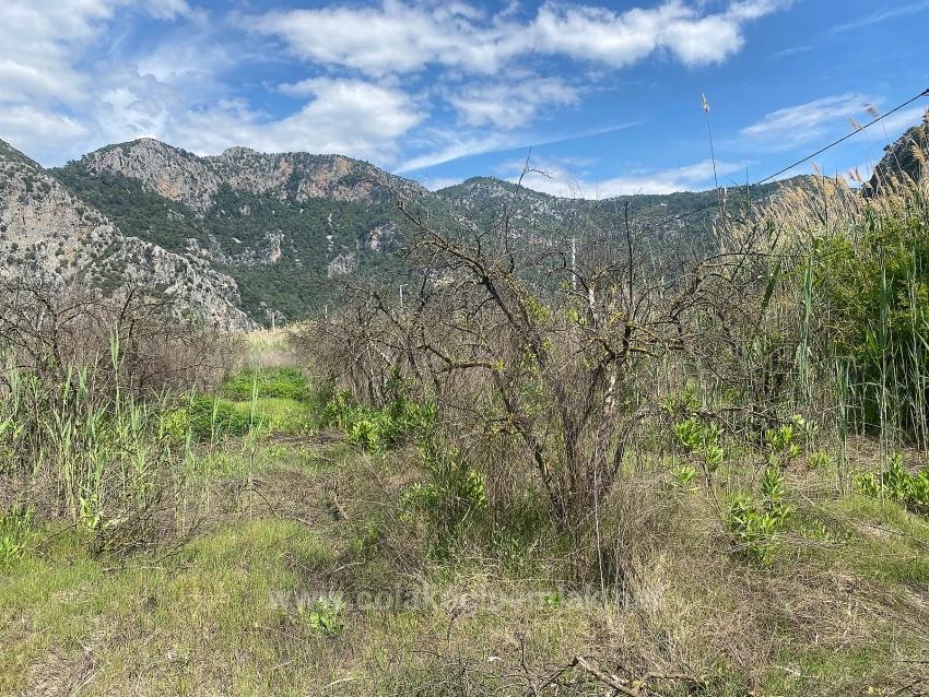 23.990 M² Großes Freistehendes Grundstück Zum Verkauf Im Stadtteil Ortaca Dalyan