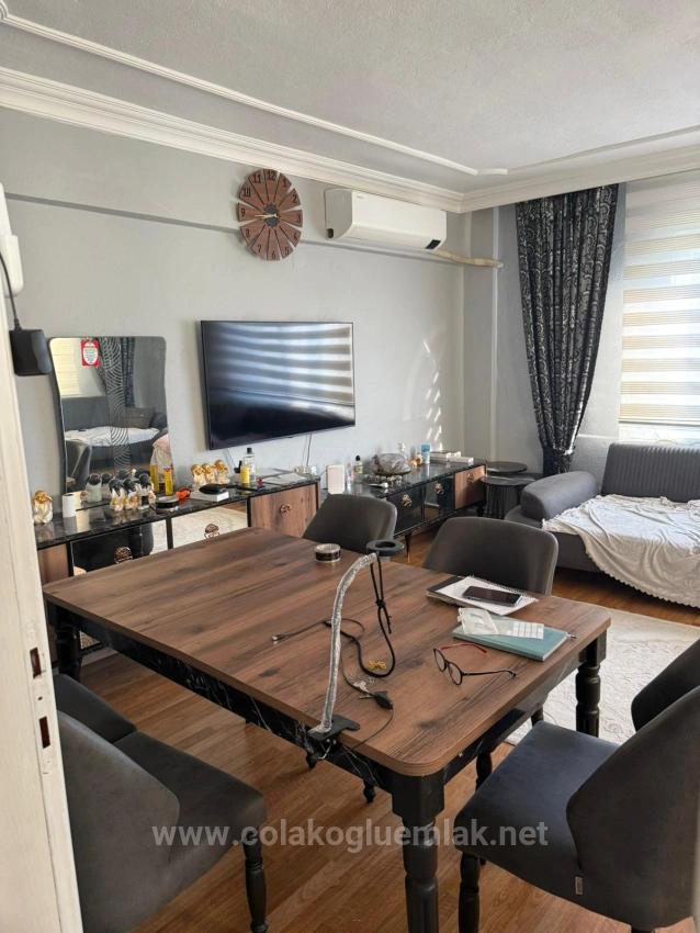 2+1-Zimmer-Wohnung Im Zentrum Von Ortaca Zu Verkaufen, Mittlere Etage, Keine Renovierung Erforderlich