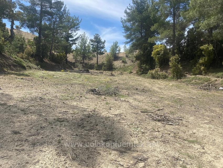 1.150 M² Großes Freistehendes Grundstück Mit Eigentumsurkunde Zum Verkauf Im Viertel Çameli Cevizli