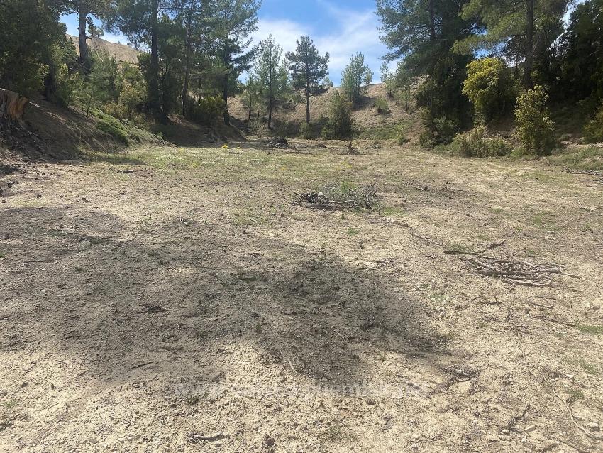 1.150 M² Großes Freistehendes Grundstück Mit Eigentumsurkunde Zum Verkauf Im Viertel Çameli Cevizli