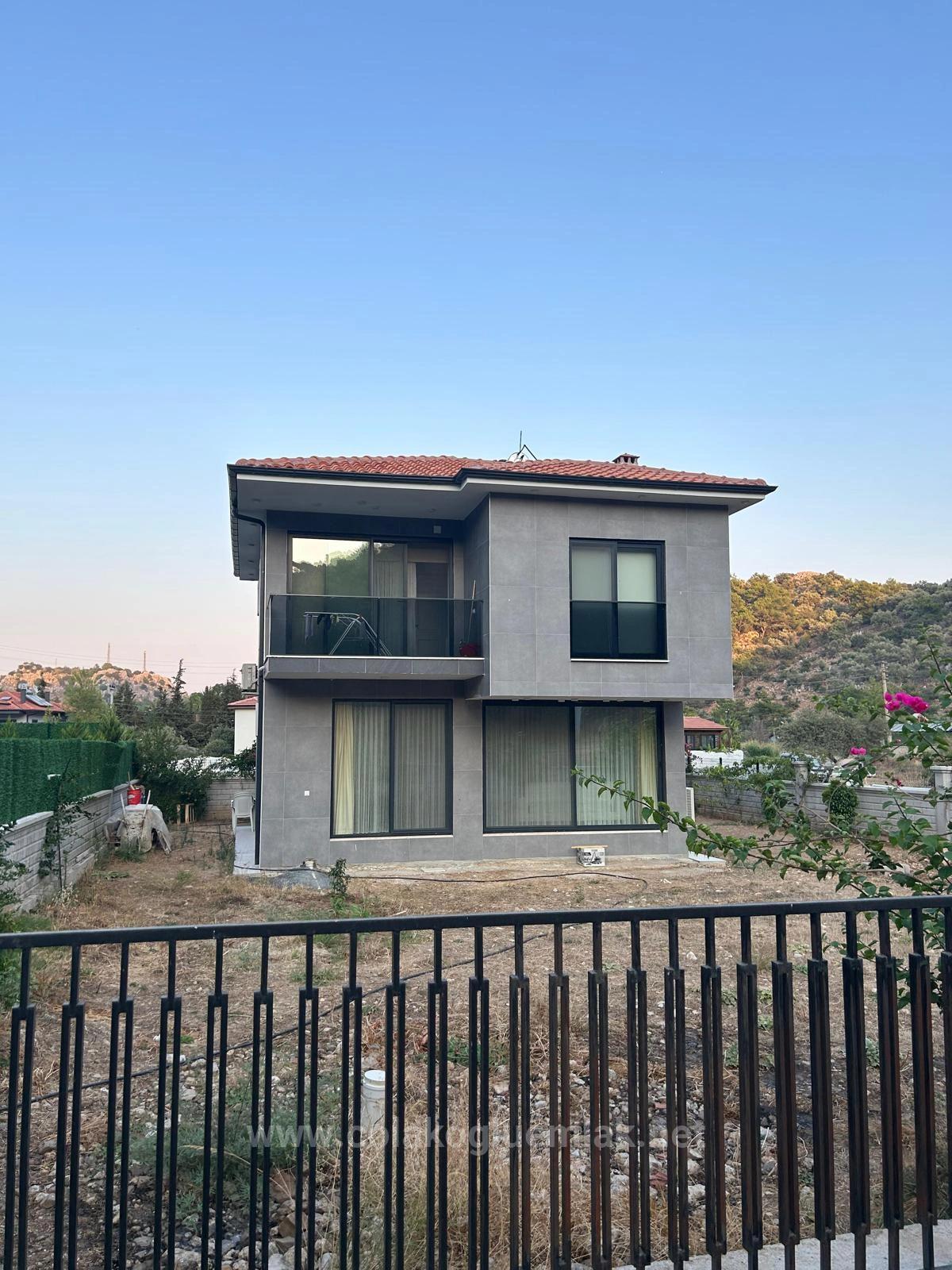 4+1 Detached Villa For Sale In Ortaca Sarıgerme Neighborhood
