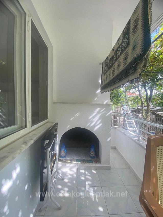 3+1 Ground Floor Closed Kitchen Apartment For Rent In Ortaca Center