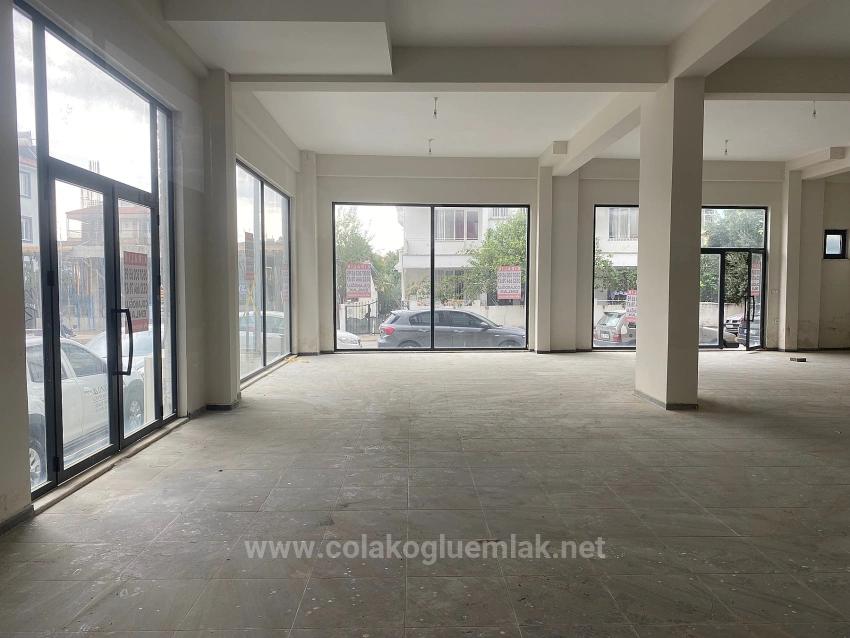 340M2 Luxury Corner Shop & Store For Rent In Ortaca Center