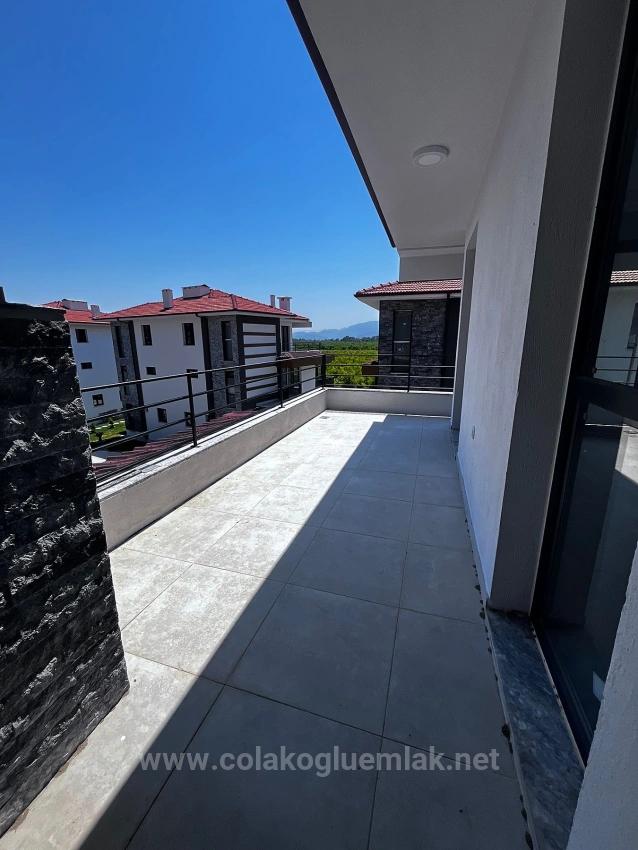 4+1 212M2 Triplex Villa With Pool For Sale In Ortaca Center