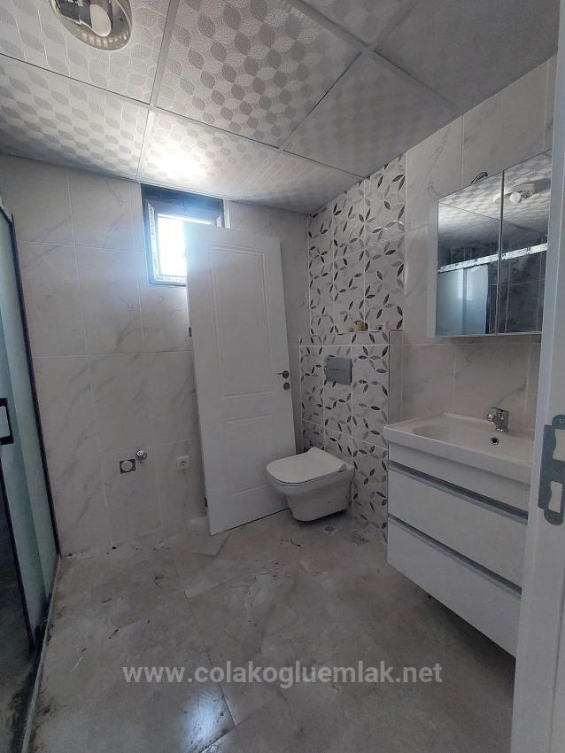 1+1 Luxury Brand New Apartment With Elevator For Sale In Terzialiler Neighborhood