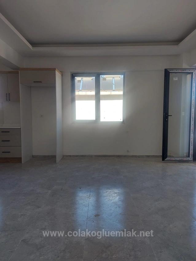 1+1 Luxury Brand New Apartment With Elevator For Sale In Terzialiler Neighborhood