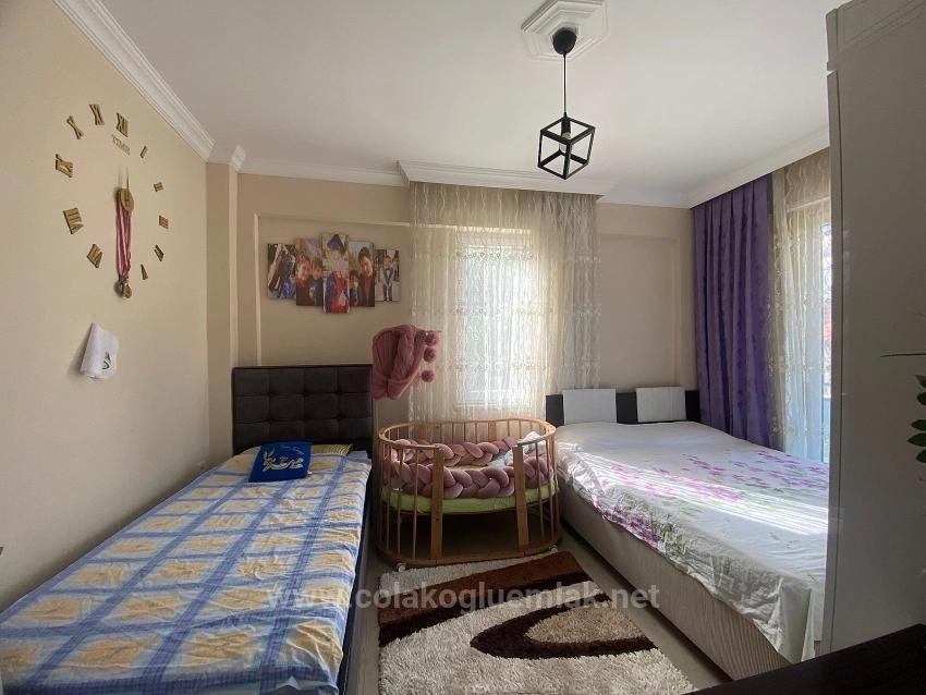 Garden Nizam 1+1 Large High Ground Floor Flat For Sale In Köyceğiz Center