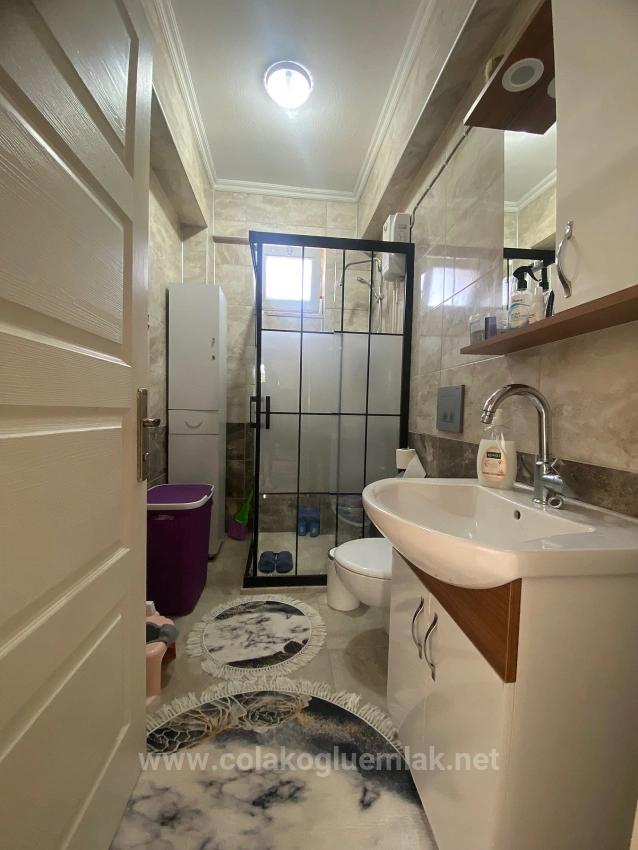 Garden Nizam 1+1 Large High Ground Floor Flat For Sale In Köyceğiz Center