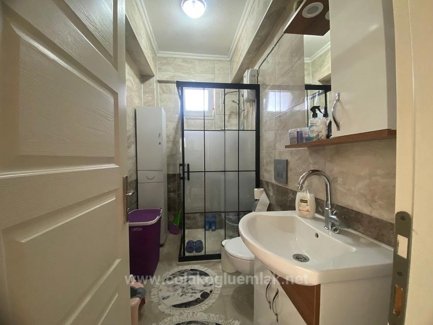 Garden Nizam 1+1 Large High Ground Floor Flat For Sale In Köyceğiz Center