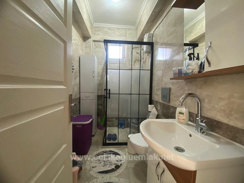 Garden Nizam 1+1 Large High Ground Floor Flat For Sale In Köyceğiz Center