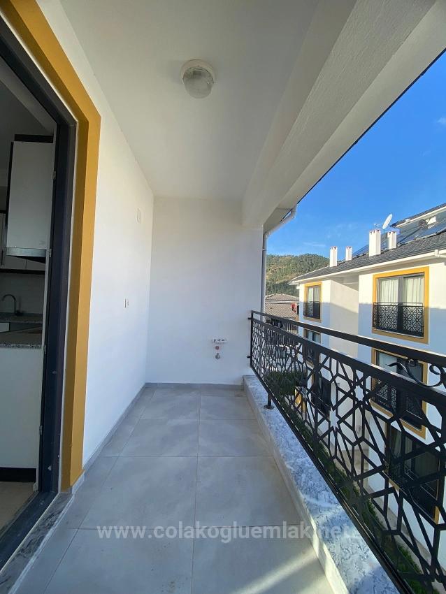 1+1 Luxury Brand New Apartment With Pool For Sale In Ortaca Center