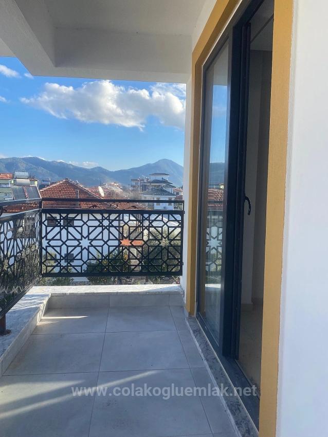 1+1 Luxury Brand New Apartment With Pool For Sale In Ortaca Center