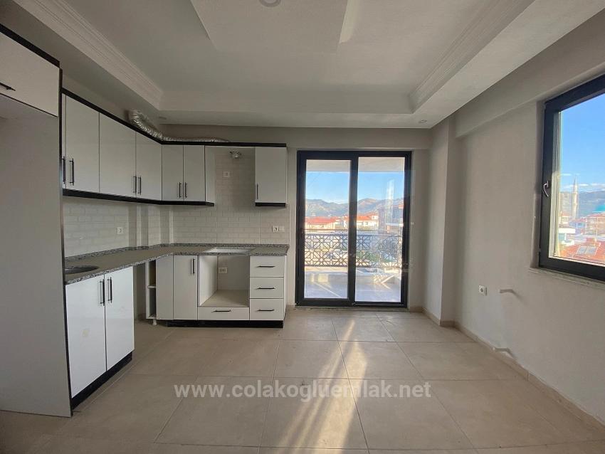 1+1 Luxury Brand New Apartment With Pool For Sale In Ortaca Center