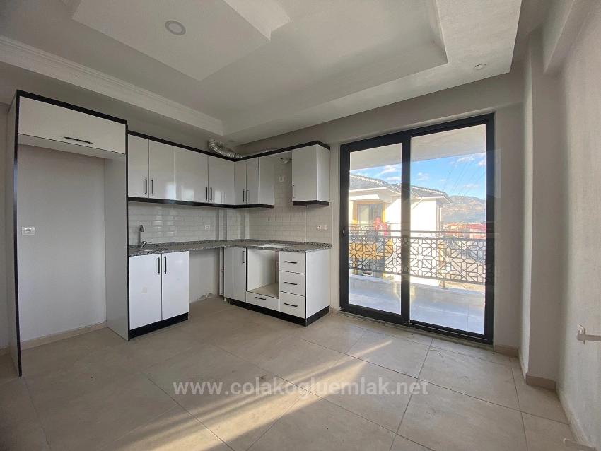 1+1 Luxury Brand New Apartment With Pool For Sale In Ortaca Center
