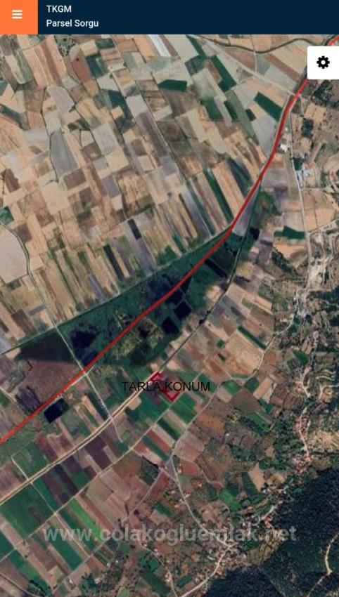 6-Acre Field For Sale In Çameli Kızılyaka.