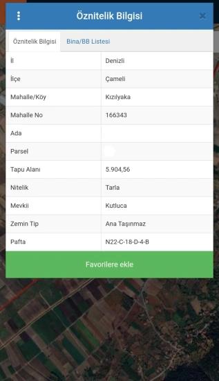 6-Acre Field For Sale In Çameli Kızılyaka.