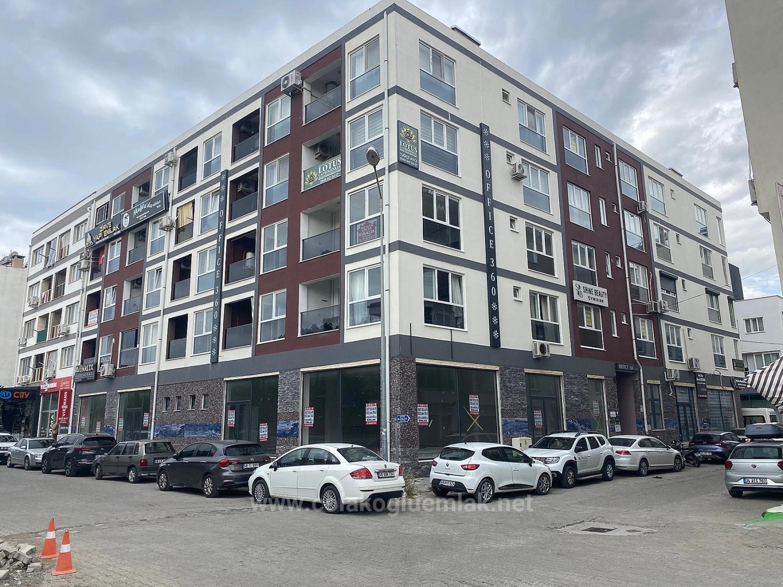 Ortaca Merkezde Kiralık 1+1 1.Kat Balkonlu Büro & Ofis