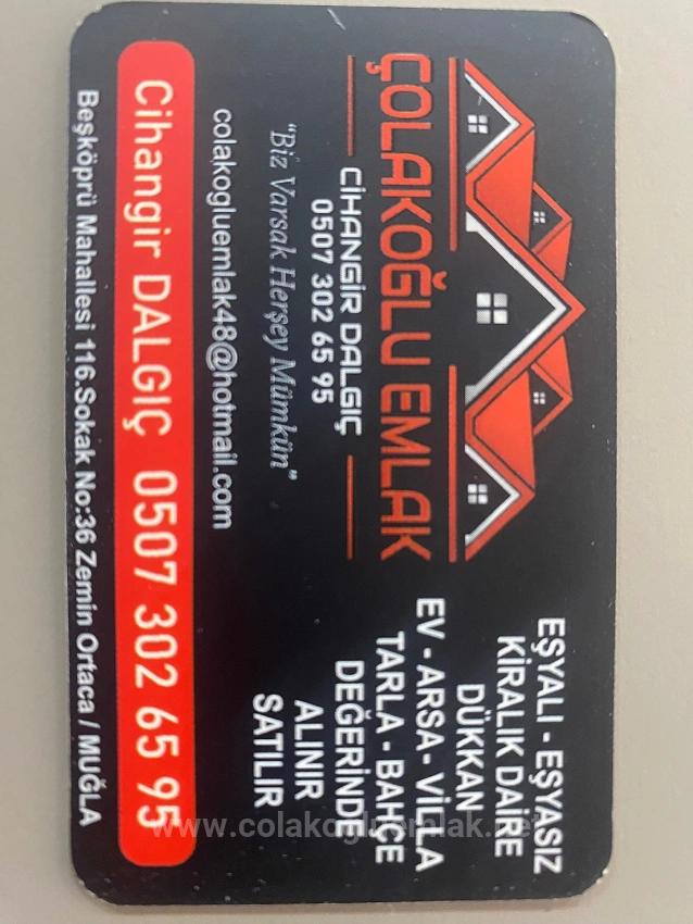 Çolakoğlu Emlak’tan Kiralık 1+1 Lüks Daire Ofis