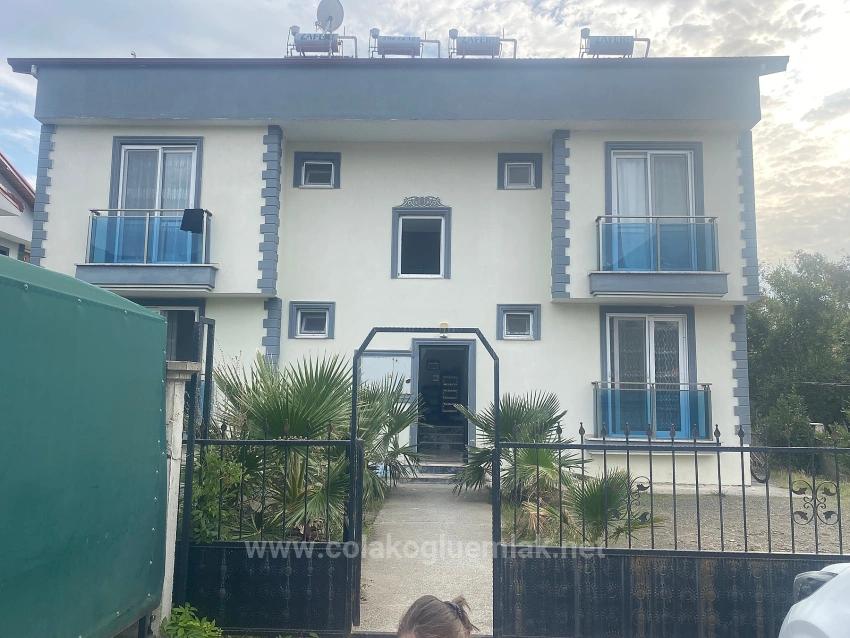 Köyceğiz Merkezde Satılık Bahçe Nizam 1+1 Geniş Yüksek Giriş Kat Daire