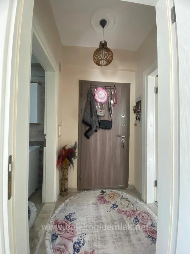 Köyceğiz Merkezde Satılık Bahçe Nizam 1+1 Geniş Yüksek Giriş Kat Daire