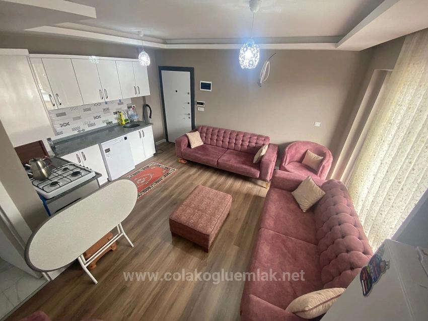 Ortaca Merkezde Cadde Üzerinde Satılık 1+1 60 M² Full Eşyalı Daire