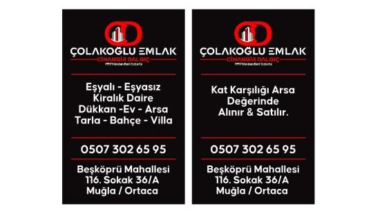 Ortaca Merkezde Satılık Sıfır 2+1 Lüks Daire